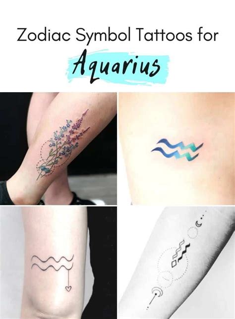 aquarius tattoo minimalist|Minimalist Aquarius Tattoo Ideas for Subtle Zodiac Expression